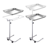 Rolling Steel Mayo Tray Medical Instrument Stand II