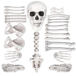 Halloween 28 PCS Bag of Skeleton Skull Bones Party Decor