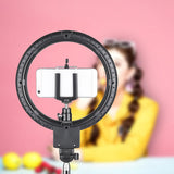 8in 10w Dimmable LED Ring Light Photography Video