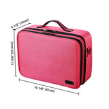 Byootique 15" Beauty Makeup Cosmetic Oxford Storage Train Bag