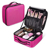 10in Oxford Makeup Train Case with Divider Layer