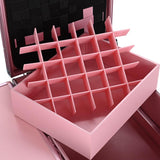 Pink Portable Makeup Station for Nail Tech Face Painter