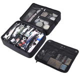 Byootique Makeup Train Case w/ Handles & Strap 420D Nylon