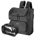 Byootique Makeup Backpack w/ Utility Pouches Lightweight Durable