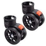 Swivel Locking Casters for AW Makeup Case 2Pcs