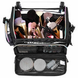 Byootique Makeup Storage Box with Acrylic Makeup Brush Holder
