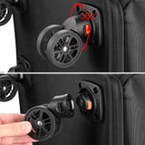 Rolling Hairstylist Nail Tech Case with Makeup Travel Bag