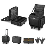 Hairstylist Traveling Case with Soft Makeup Train Case