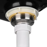 Salon Shampoo Bowl w/ Faucet Neck Rest Hair Trap