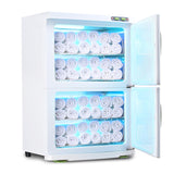 46L Dual Towel Warmer Cabinet with Sterilizer