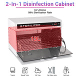 13L UV & Ozone Sterilizer Cabinet for Facial Towel Tools