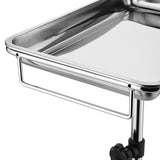 Rolling Steel Mayo Tray Medical Instrument Stand I
