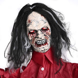 5.5ft Halloween Animatronic Zombie Sound & Touch Activated